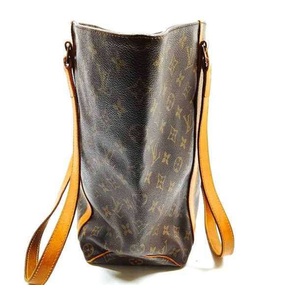 SOLD-100% Authentic Louis Vuitton Sac Shopping Brown Monogram Tote - En Vogue! - Picture 11 of 16